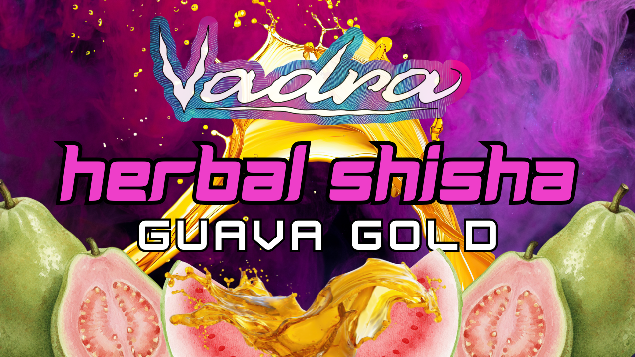 Vadra Herbal Shisha - Guava Gold