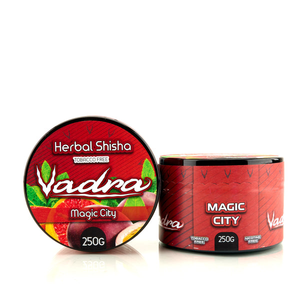 Vadra Herbal Shisha 250g – Magic City